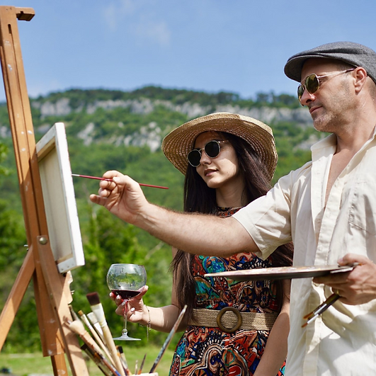 Destination for Plein Air Painting - Istria